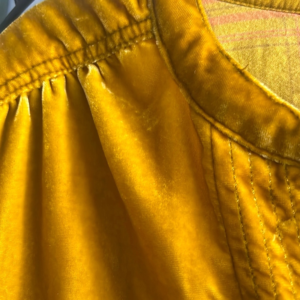 Anthropologie Golden Yellow Tunic - Picture 3 of 7